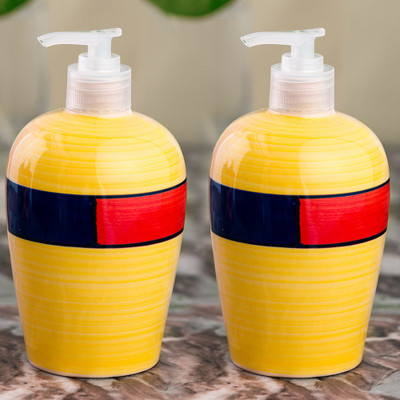 

Sforzi liquid soap dispenser 450 ml Lotion, Shampoo, Soap, Gel Dispenser(Multicolor)