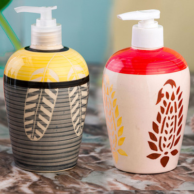 

Sforzi liquid soap dispenser 450 ml Lotion, Shampoo, Soap, Gel Dispenser(Multicolor)