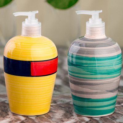 

Sforzi liquid soap dispenser 450 ml Lotion, Shampoo, Soap, Gel Dispenser(Multicolor)