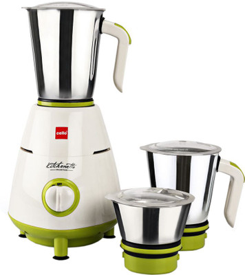 

Cello Grind N Mix 800 500 W Mixer Grinder(Green, White, 3 Jars)