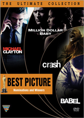 

Best Picture Set 1 (Million Dollar Baby, Michael Clayton, Crash, Babel Set Of 4 Dvd's)(DVD English)