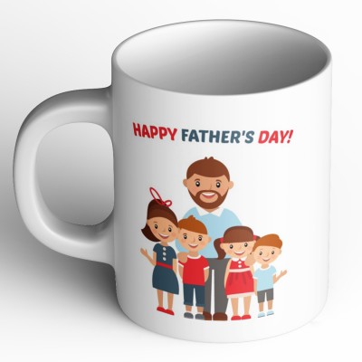 Abaronee Mug for Father, Abba, Dad, Baba, Papa-034 Ceramic Coffee Mug(350 ml)