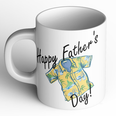 Abaronee Happy Father's Day-018 Ceramic Coffee Mug(350 ml) Abaronee Happy Father's Day-018 Ceramic Coffee Mug(350 ml)