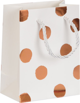 

Enwraps Printed Party Bag(Orange, Pack of 12)