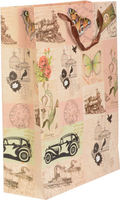 

Enwraps Printed Party Bag(Multicolor, Pack of 12)