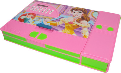 

Aarvi Disney Princess Cartoon Character Print Art Plastic Pencil Box(Set of 1, Multicolor)