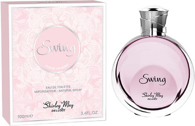 

Shirley May Swing Eau de Toilette for Women, Pink, 100 ml (Imported from U.A.E) Eau de Toilette - 100 ml(For Women)
