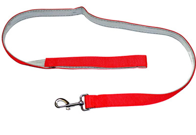 

GREAT PET SHOP 14 cm Dog Strap Leash(Red)