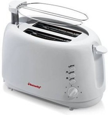 

Butterfly AG-019 750 W Pop Up Toaster(White)
