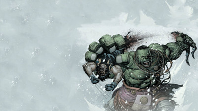 

Akhuratha Wolverine Vrs Hulk Fine Quality Wall Poster Paper Print(12 inch X 18 inch, Rolled)