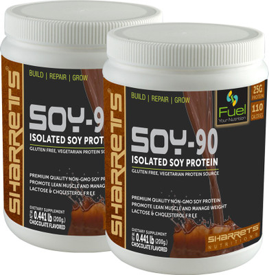 

Sharrets Nutritions Non GMO Isolated Plant-Based Protein(400 g, Chocolate)