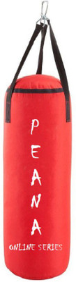 

PEANA Online Series 2.5 Feet Long, PU Material, Red Color, Unfilled with Hanging Straps Hanging Bag(2.5, 30 kg)