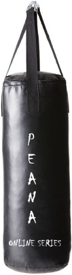 

PEANA Online Series 2.0 Feet Long, PU Material, Black Color, Unfilled with Hanging Straps Hanging Bag(2.0, 24 kg)