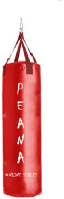 

PEANA Online Series 5.0 Feet Long, Synthetic Leather Material, Red Color, Unfilled with Hanging Straps Hanging Bag(5.0, 60 kg)
