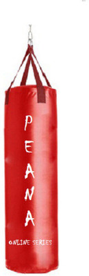 

PEANA Online Series 2.5 Feet Long, Synthetic Leather Material, Red Color, Unfilled with Hanging Straps Hanging Bag(2.5, 30 kg)