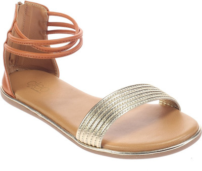 

Khadim's Women Gold/Tan/Light Brown Flats