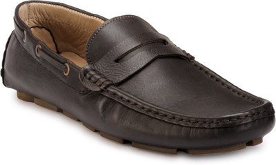 

Teakwood leather shoes Loafers For Men(Brown, Tan