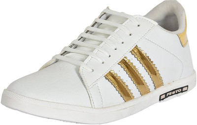 

fashionforsure Festo Men's Leather Sneakers … SHOE 30 ( SIZE) Casuals For Men(White