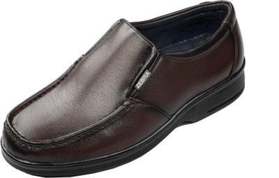 

Zebra Zebra Men's Formal Brown PU Leather Shoe Slip On For Men(Brown