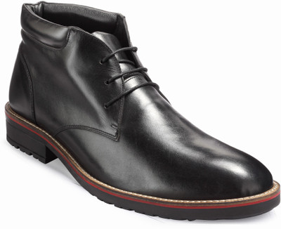 

Teakwood Lace Up For Men(Black