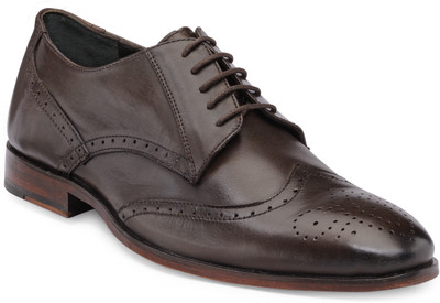 

Teakwood leather shoes Derby For Men(Brown