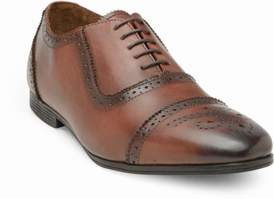 

Teakwood leather shoes Oxford For Men(Brown