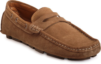 

Teakwood leather shoes Loafers For Men(Brown