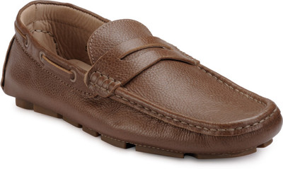 

Teakwood leather shoes Mocassin For Men(Brown, Tan