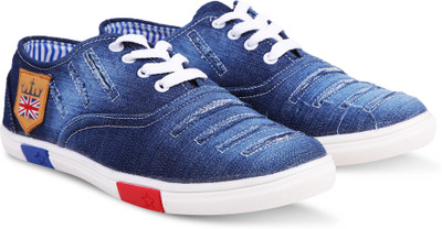 

Navy Stone Casuals For Men(Blue