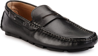 

Teakwood leather shoes Loafers For Men(Black