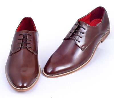 

Abelardo De Moda Abelardo De Moda Faux Leather Shoes Lace Up For Men(Brown