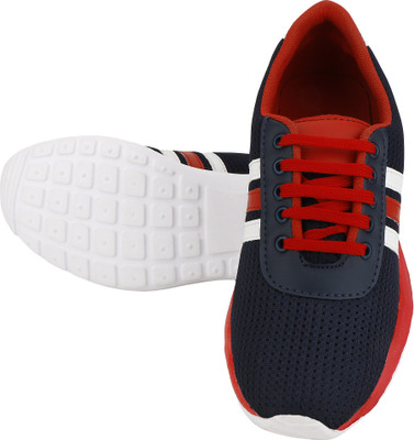 

PAYA PU-125555 Running Shoes For Men(Black, White, Red