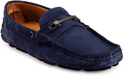 

Teakwood leather shoes Loafers For Men(Blue