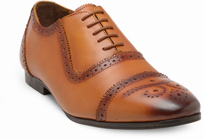 

Teakwood leather shoes Oxford For Men(Tan