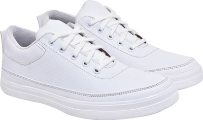 

WalkJump white shoes, casuals, outdoors, Sneakers For Men(White
