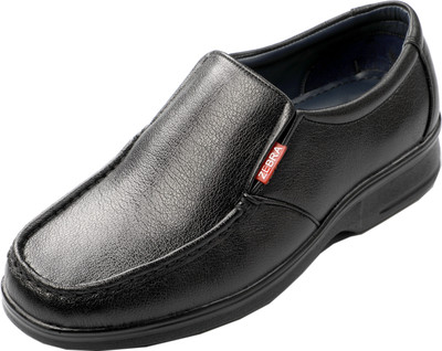 

Zebra Zebra Men's Formal Black PU Leather Shoe Slip On For Men(Black