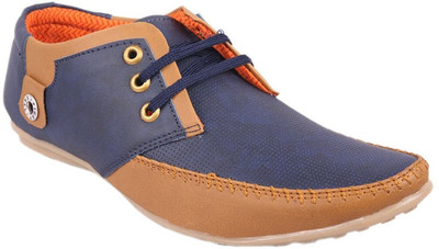 

Deals4you Casual Dancing Partywear Wedding Sneakers Shoes For Men And Boys Casuals For Men(Blue, Khaki