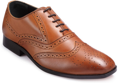 

Teakwood leather shoes Oxford For Men(Brown, Tan