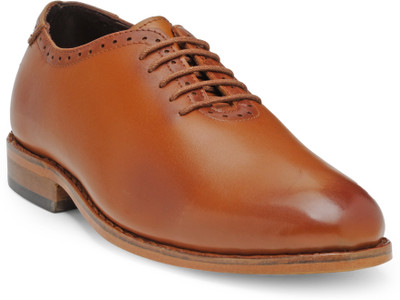 

Teakwood Leather Shoes Lace Up For Men(Tan