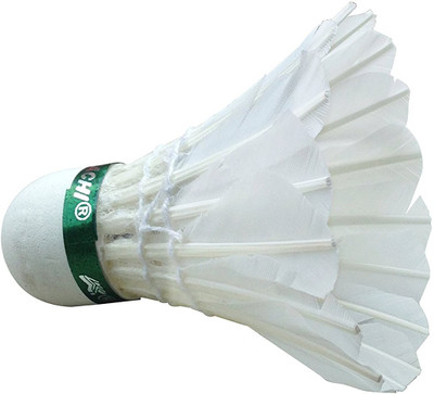 

KAMACHI 9006-1 BADMINTON S/COCKS Feather Shuttle - White(Medium, 77, Pack of 10)