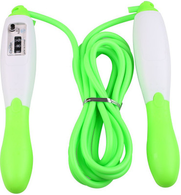 

HAWKISH DIGITAL COUNTING LCD SKIPPING ELECTRONIC COUNTER PROFESSIONAL SKIPPING FOR WARM UP AND FITNESS EXERCISE,FOR ALL AGES Speed Skipping Rope(Green, Length: 0 inch)