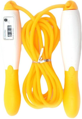 HAWKISH DIGITAL COUNTING LCD SKIPPING ELECTRONIC COUNTER PROFESSIONAL SKIPPING FOR WARM UP AND FITNESS EXERCISE,FOR ALL AGES Digital Cordless Skipping Rope(Yellow, Length: 0 inch) HAWKISH DIGITAL COUNTING LCD SKIPPING ELECTRONIC COUNTER PROFESSIONAL SKIPPING FOR WARM UP AND FITNESS EXERCISE,FOR ALL AGES Digital Cordless Skipping Rope(Yellow, Length: 0 inch)