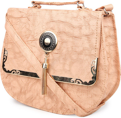 

JAZZENTERPRISES Girls Formal White PU, Polyester Sling Bag
