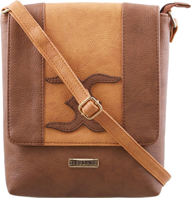 

ESBEDA Women Casual Tan PU Sling Bag