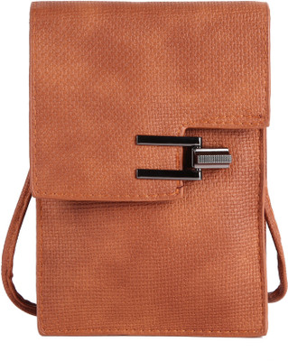 

Hawai Girls Casual Brown PU Sling Bag
