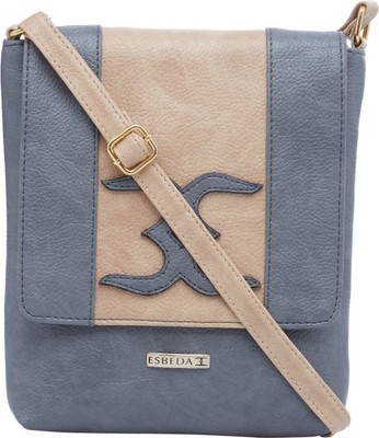 

ESBEDA Women Casual Grey PU Sling Bag
