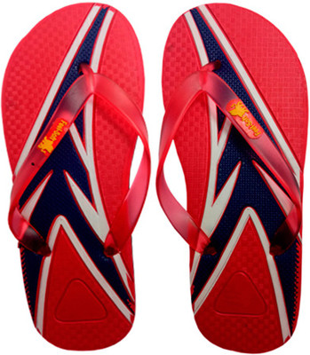 

Angelia Feel Soft Comfort Flip Flops for Men Flip Flops, Red