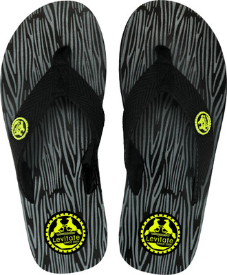 

Levitate INDESIGN Flip Flops, Black lime
