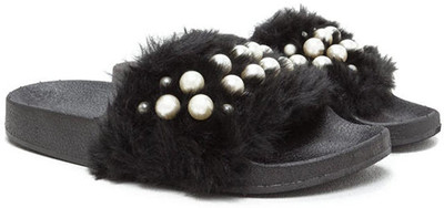 

kawtra Slippers, Black