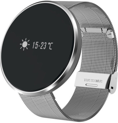 

Generic CF006 Smart Watch Heart Rate Blood Pressure Blood Oxygen Monitoring Silver Smartwatch(Silver Strap Free Size)